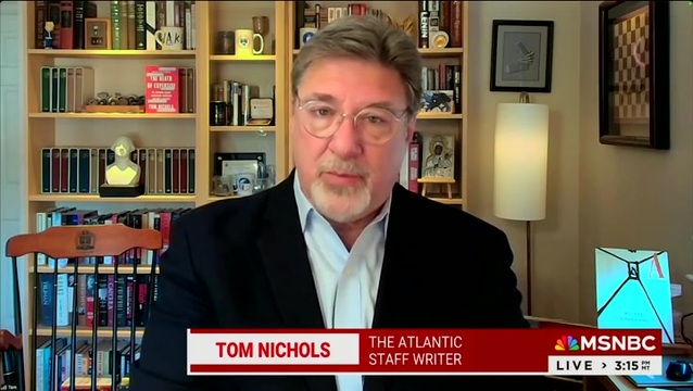 Tom Nichols on Potential U.S. Attack on Iran: ‘You Can’t Pull This Off When You Don’t Have a Functioning Secretary of Defense and a Functioning Intelligence Community’