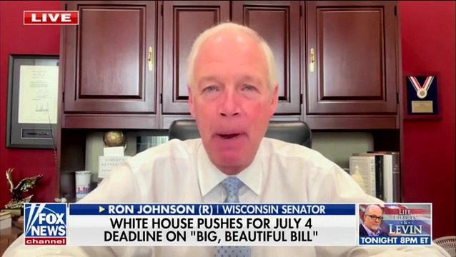 Sen. Ron Johnson: We’re $37 Trillion in Debt, ‘I Just Can’t Accept This as the New Normal’