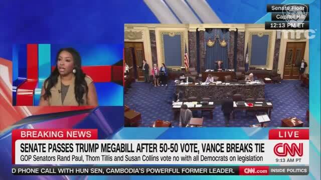 NPR’s Rascoe Melts Down on CNN Over the Senate Passing the Big Beautiful Bill